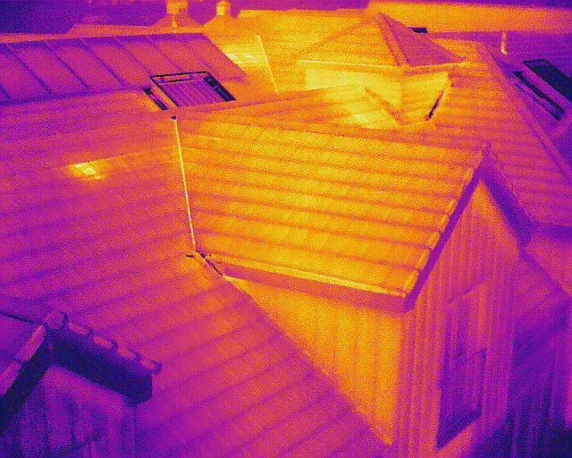 Thermal Imaging Roof Survey Image Herne Bay
